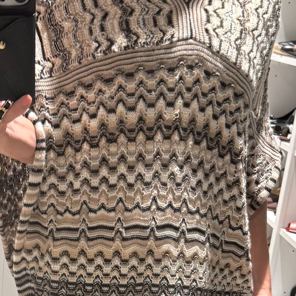 Missoni Knit Poncho - Picture 6 of 6